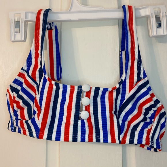 Xhilaration Patriotic Fourth of July Bikini Top - Picture 3 of 5